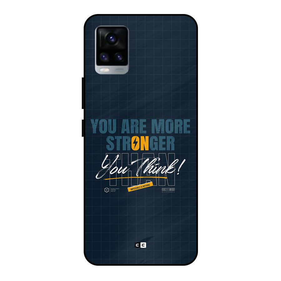 More Stronger Metal Back Case for Vivo V20 2021
