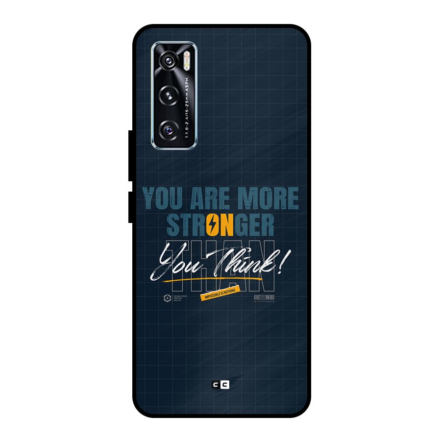 More Stronger Metal Back Case for Vivo V20 SE