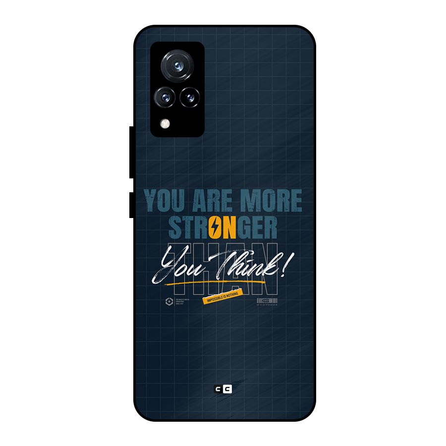 More Stronger Metal Back Case for Vivo V21 5G