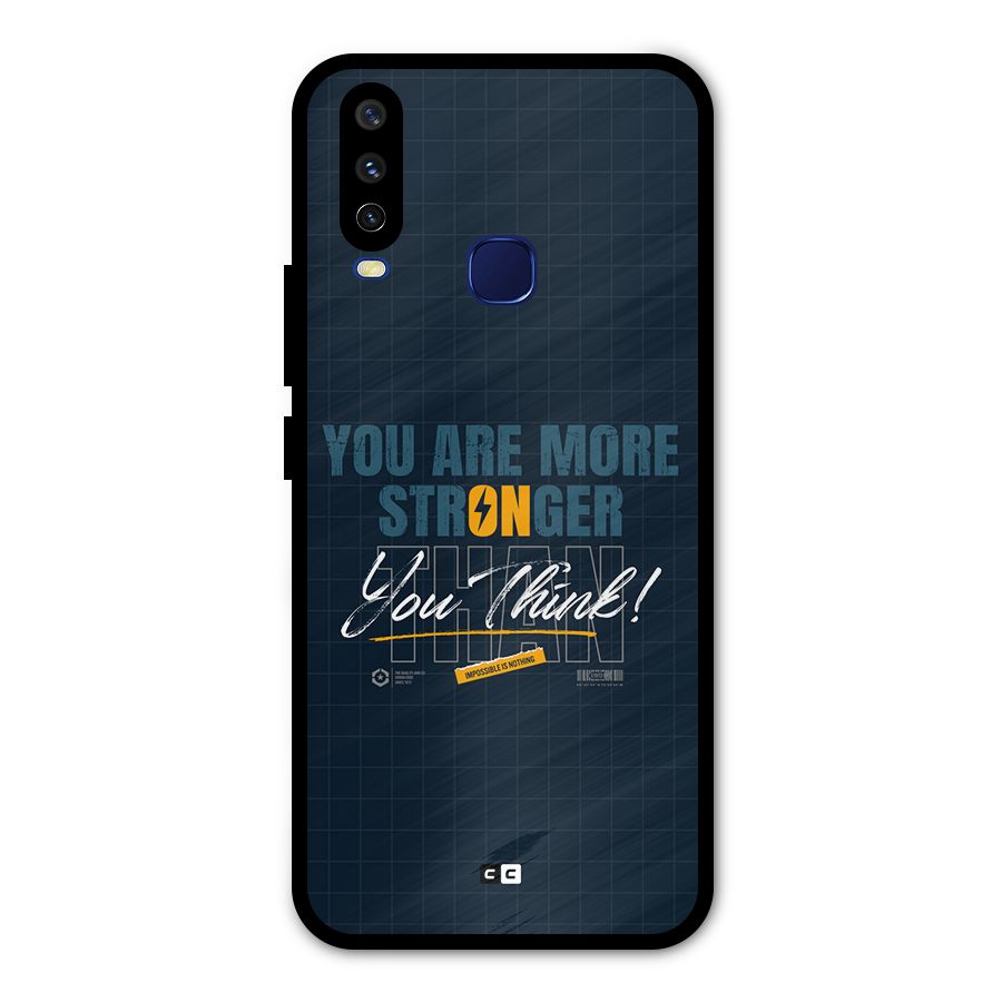 More Stronger Metal Back Case for Vivo Y12