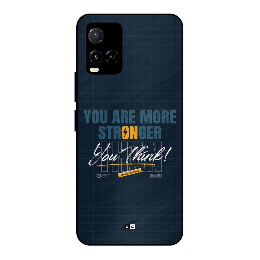 More Stronger Metal Back Case for Vivo Y21