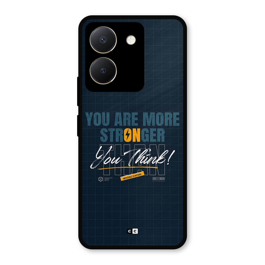 More Stronger Metal Back Case for Vivo Y36