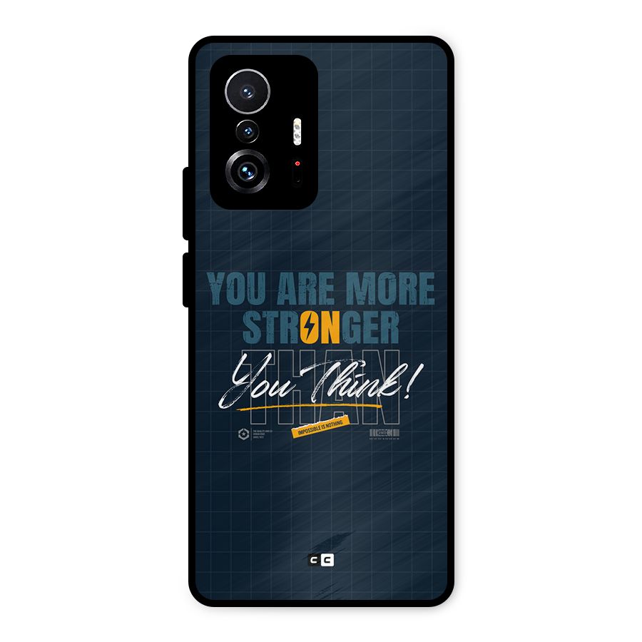 More Stronger Metal Back Case for Xiaomi 11T Pro