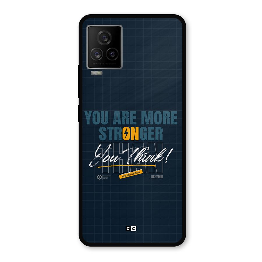 More Stronger Metal Back Case for iQOO 7 Legend 5G