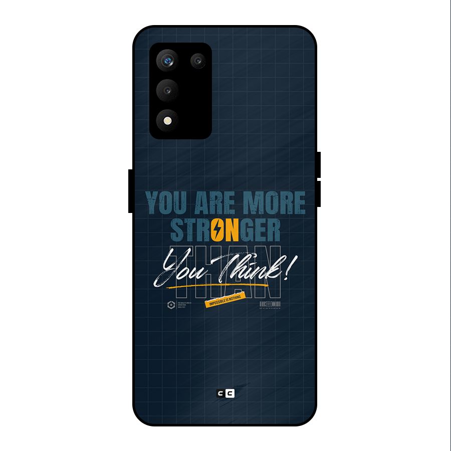 More Stronger Metal Back Case for realme 9 5G SE