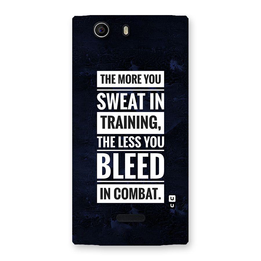 More You Sweat Less You Bleed Back Case for Canvas Nitro 2 E311