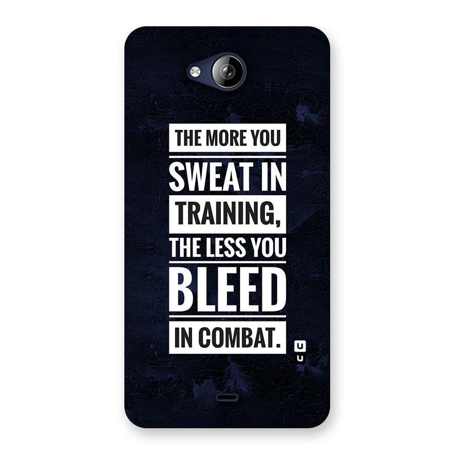 More You Sweat Less You Bleed Back Case for Canvas Play Q355