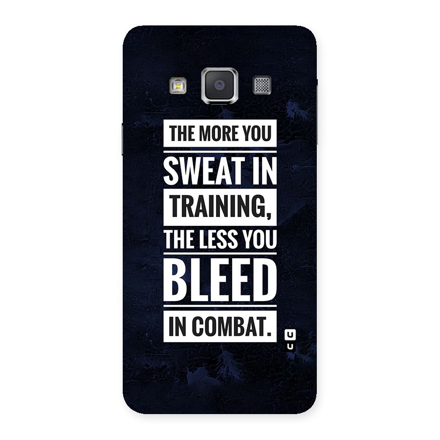 More You Sweat Less You Bleed Back Case for Galaxy A3