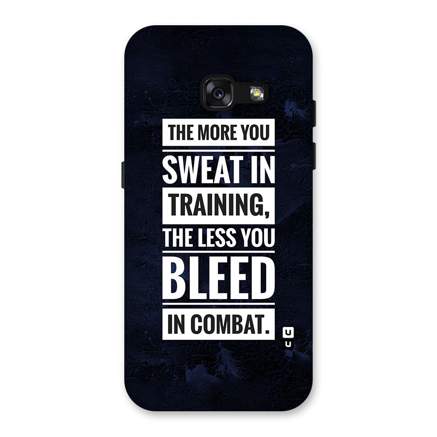 More You Sweat Less You Bleed Back Case for Galaxy A3 (2017)