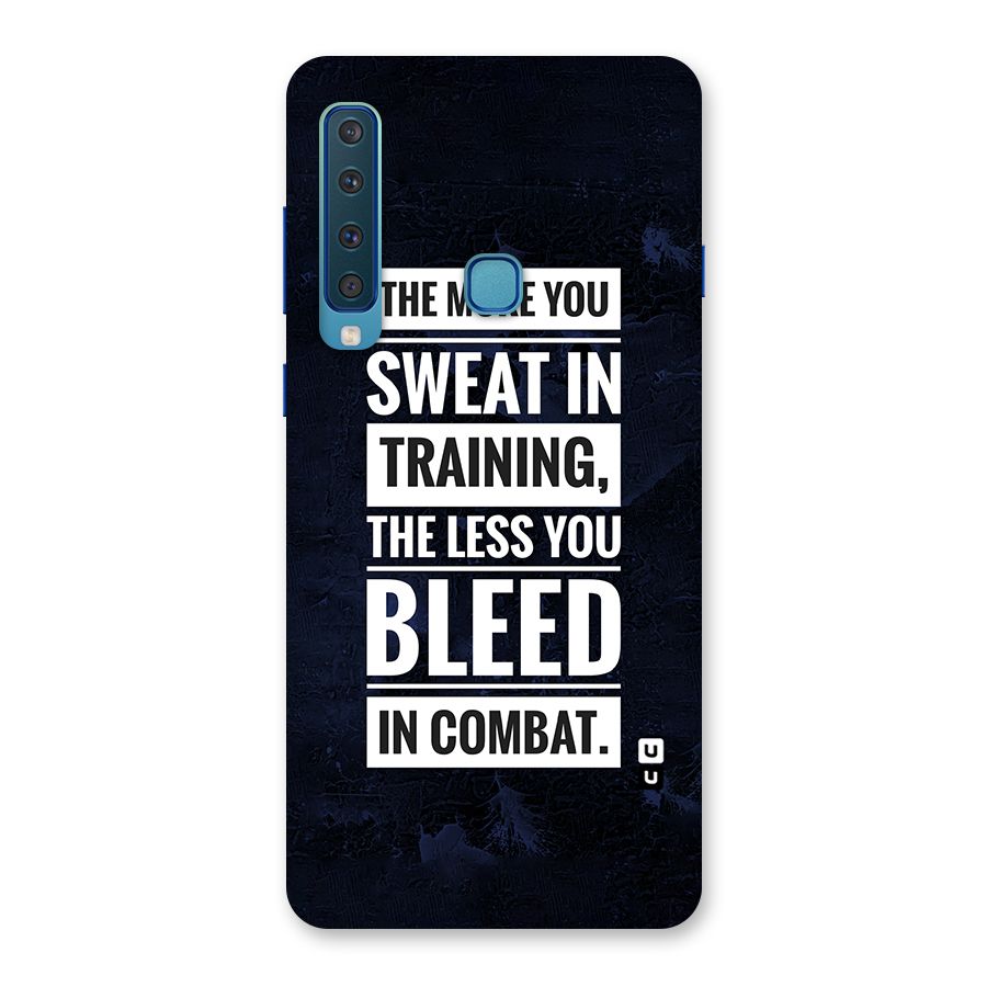 More You Sweat Less You Bleed Back Case for Galaxy A9 (2018)