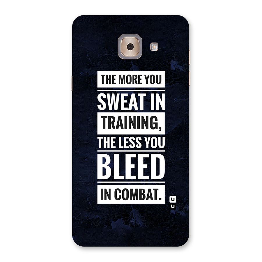 More You Sweat Less You Bleed Back Case for Galaxy J7 Max