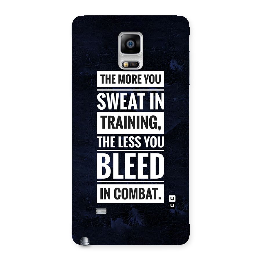 More You Sweat Less You Bleed Back Case for Galaxy Note 4