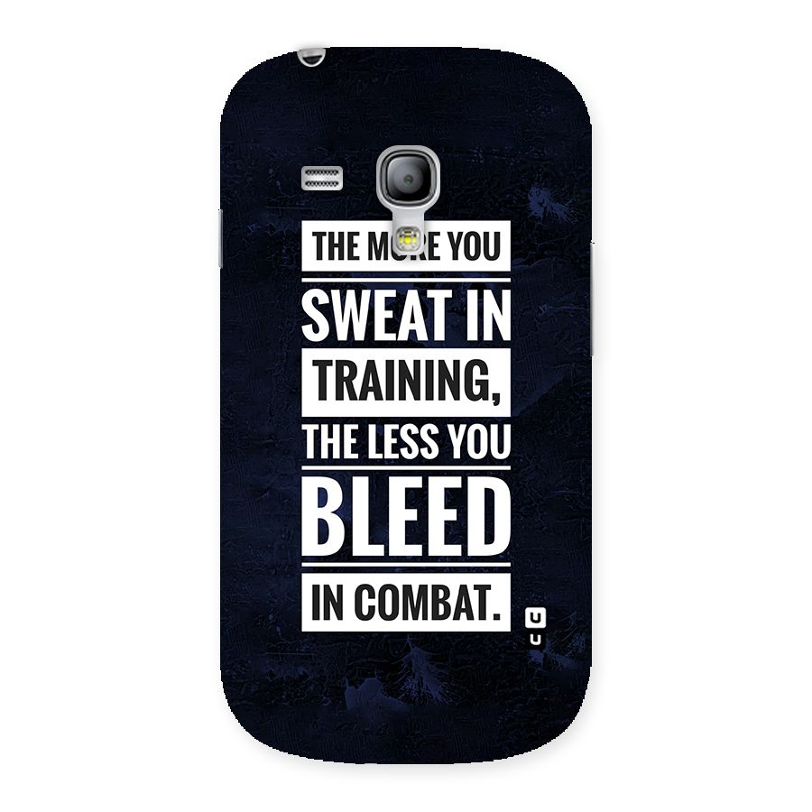 More You Sweat Less You Bleed Back Case for Galaxy S3 Mini