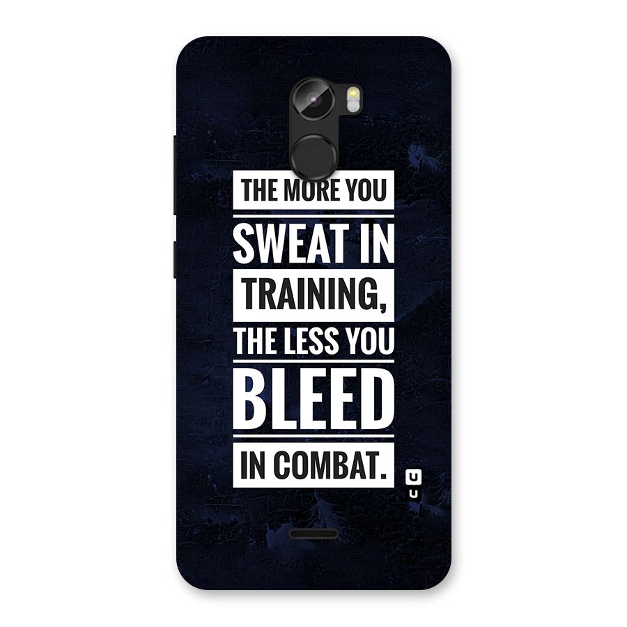 More You Sweat Less You Bleed Back Case for Gionee X1