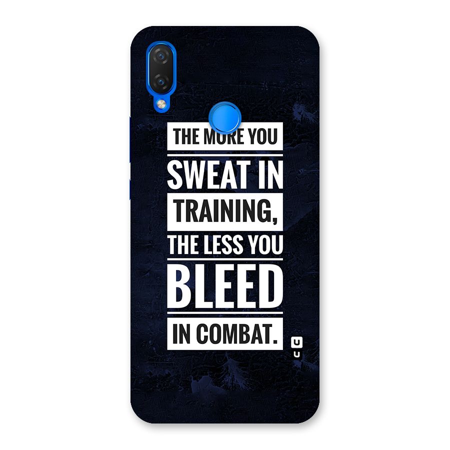 More You Sweat Less You Bleed Back Case for Huawei P Smart+
