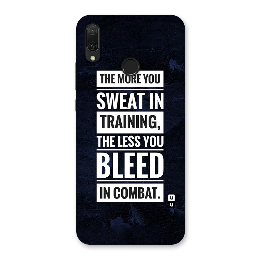 More You Sweat Less You Bleed Back Case for Huawei Y9 (2019)