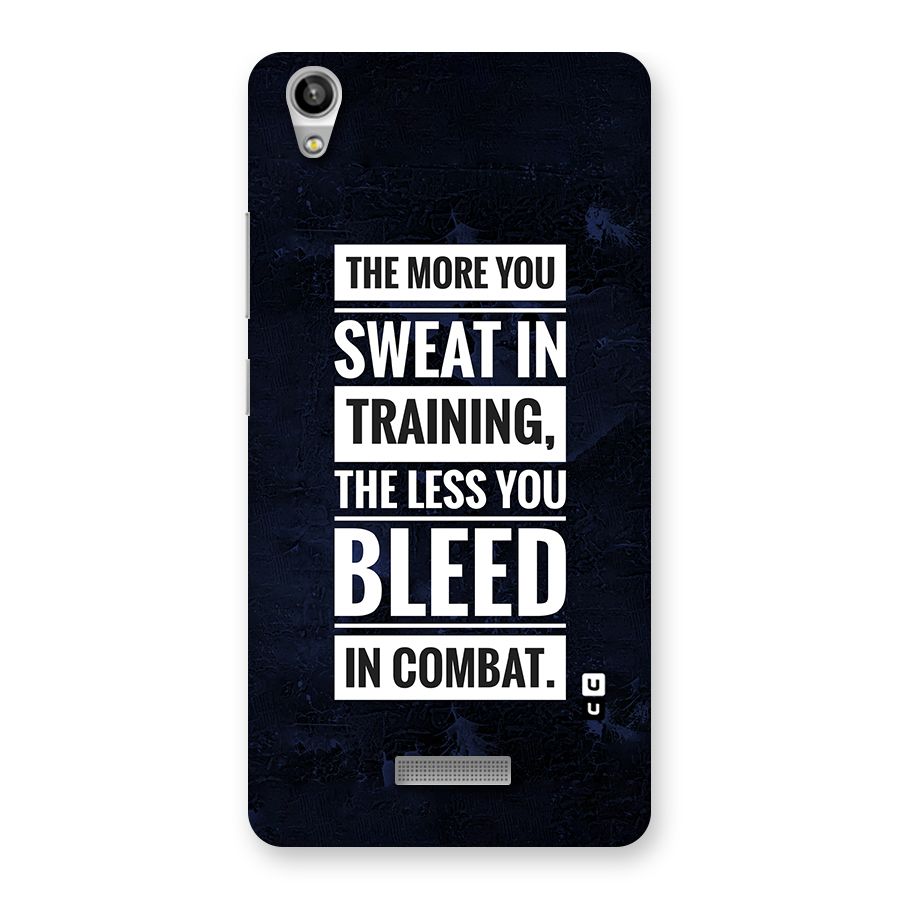 More You Sweat Less You Bleed Back Case for Lava-Pixel-V1