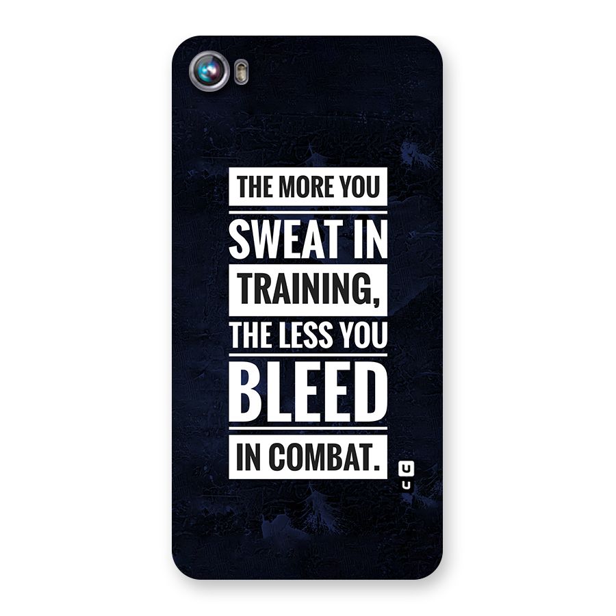 More You Sweat Less You Bleed Back Case for Micromax Canvas Fire 4 A107
