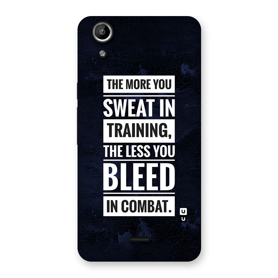 More You Sweat Less You Bleed Back Case for Micromax Canvas Selfie Lens Q345