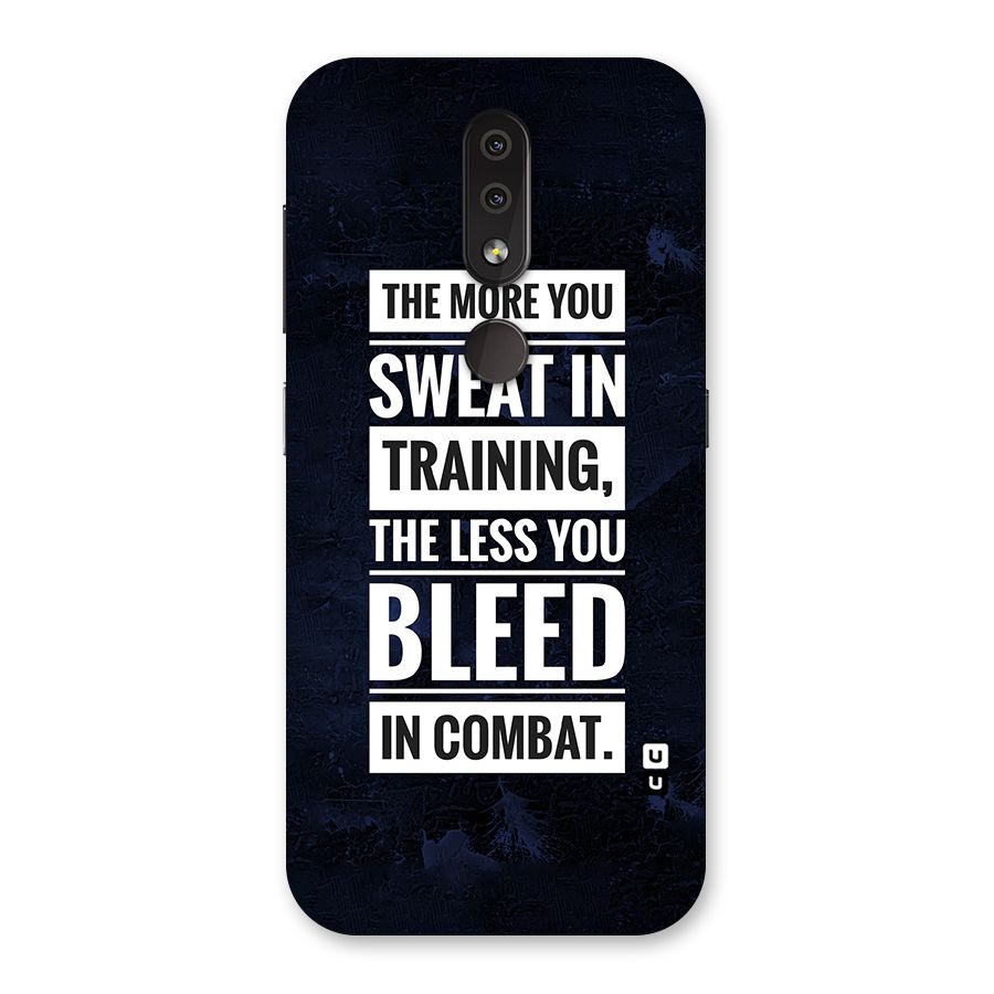More You Sweat Less You Bleed Back Case for Nokia 4.2