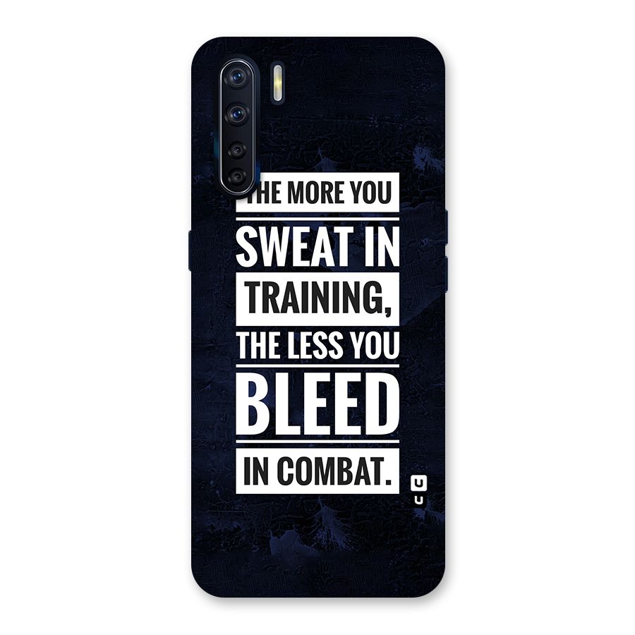 More You Sweat Less You Bleed Back Case for Oppo F15