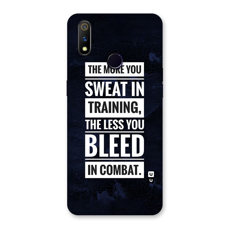 More You Sweat Less You Bleed Back Case for Realme 3 Pro