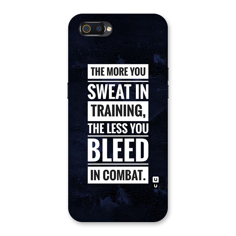 More You Sweat Less You Bleed Back Case for Realme C2