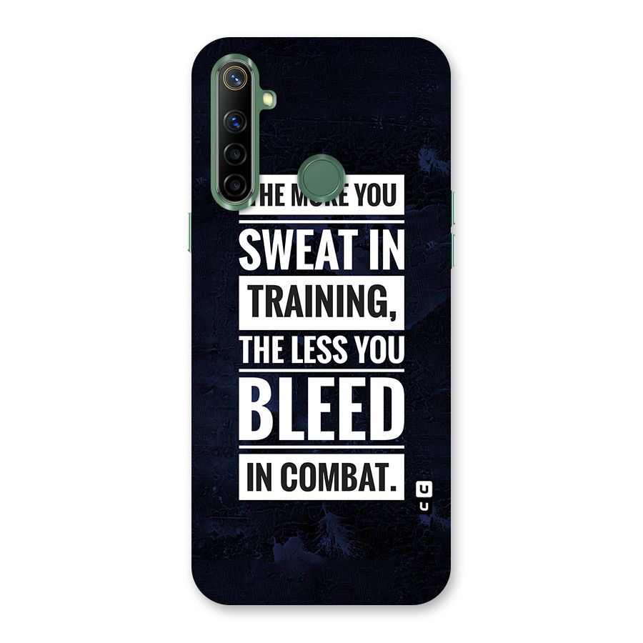 More You Sweat Less You Bleed Back Case for Realme Narzo 10