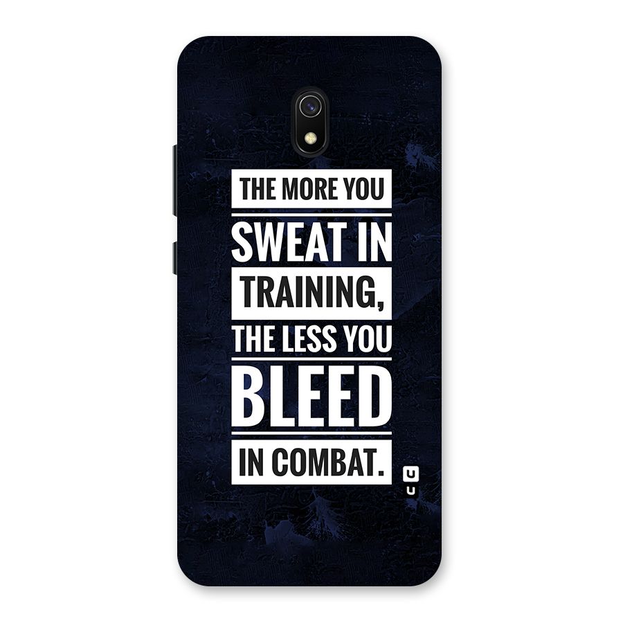 More You Sweat Less You Bleed Back Case for Redmi 8A