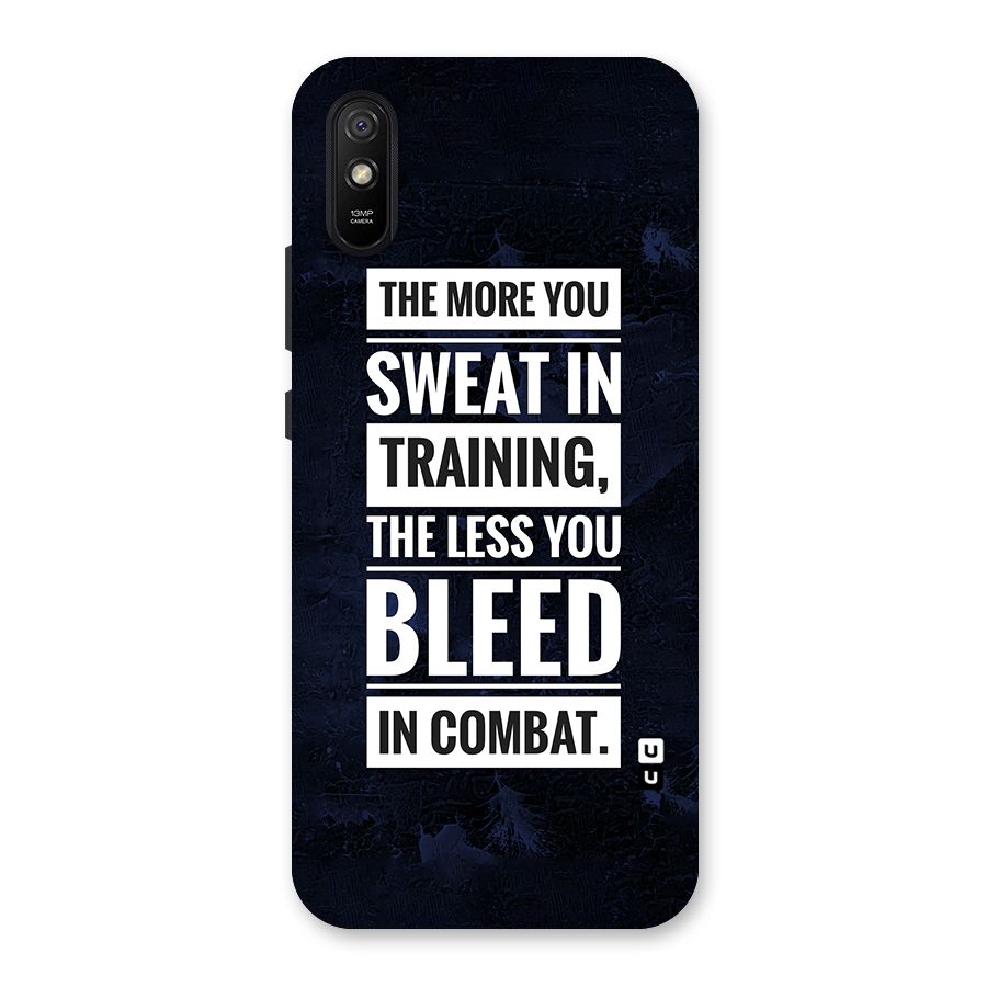More You Sweat Less You Bleed Back Case for Redmi 9A