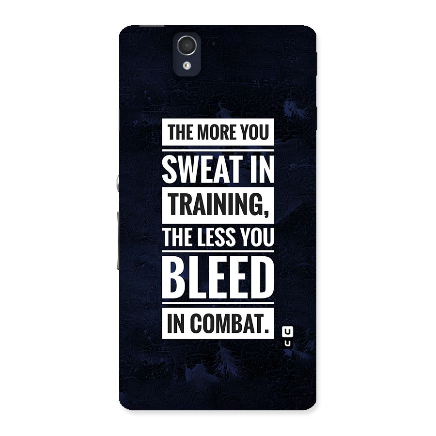 More You Sweat Less You Bleed Back Case for Sony Xperia Z