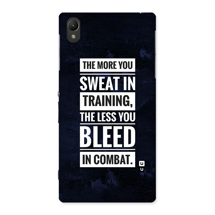 More You Sweat Less You Bleed Back Case for Sony Xperia Z1
