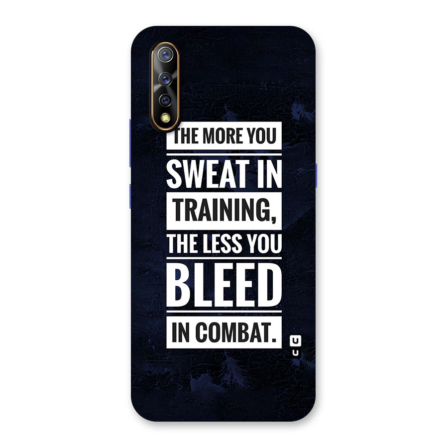More You Sweat Less You Bleed Back Case for Vivo S1