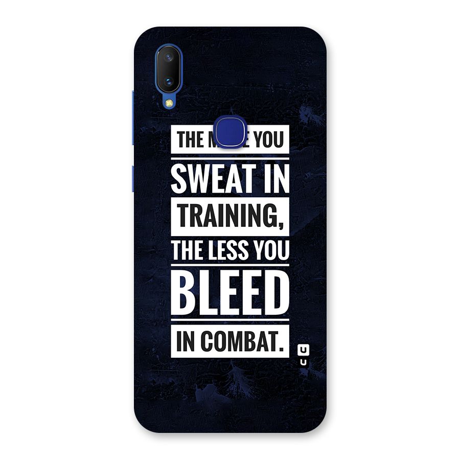 More You Sweat Less You Bleed Back Case for Vivo V11