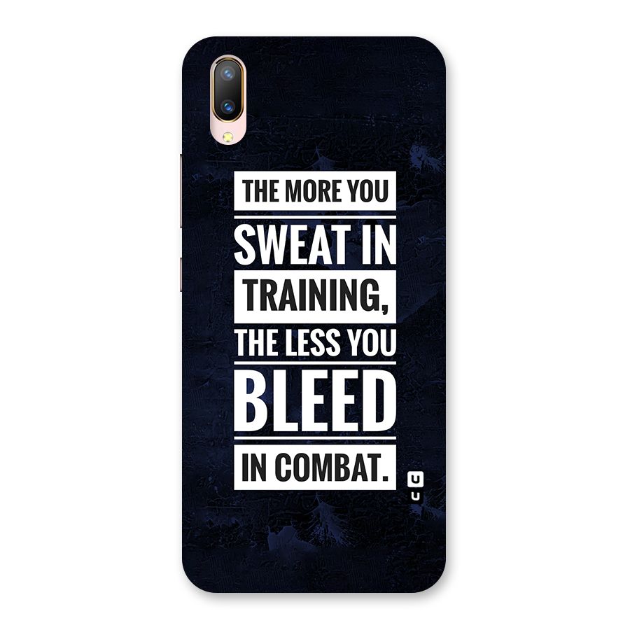 More You Sweat Less You Bleed Back Case for Vivo V11 Pro
