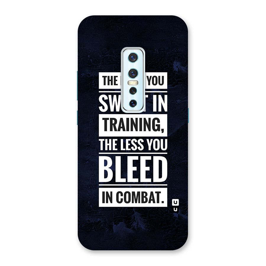 More You Sweat Less You Bleed Back Case for Vivo V17 Pro