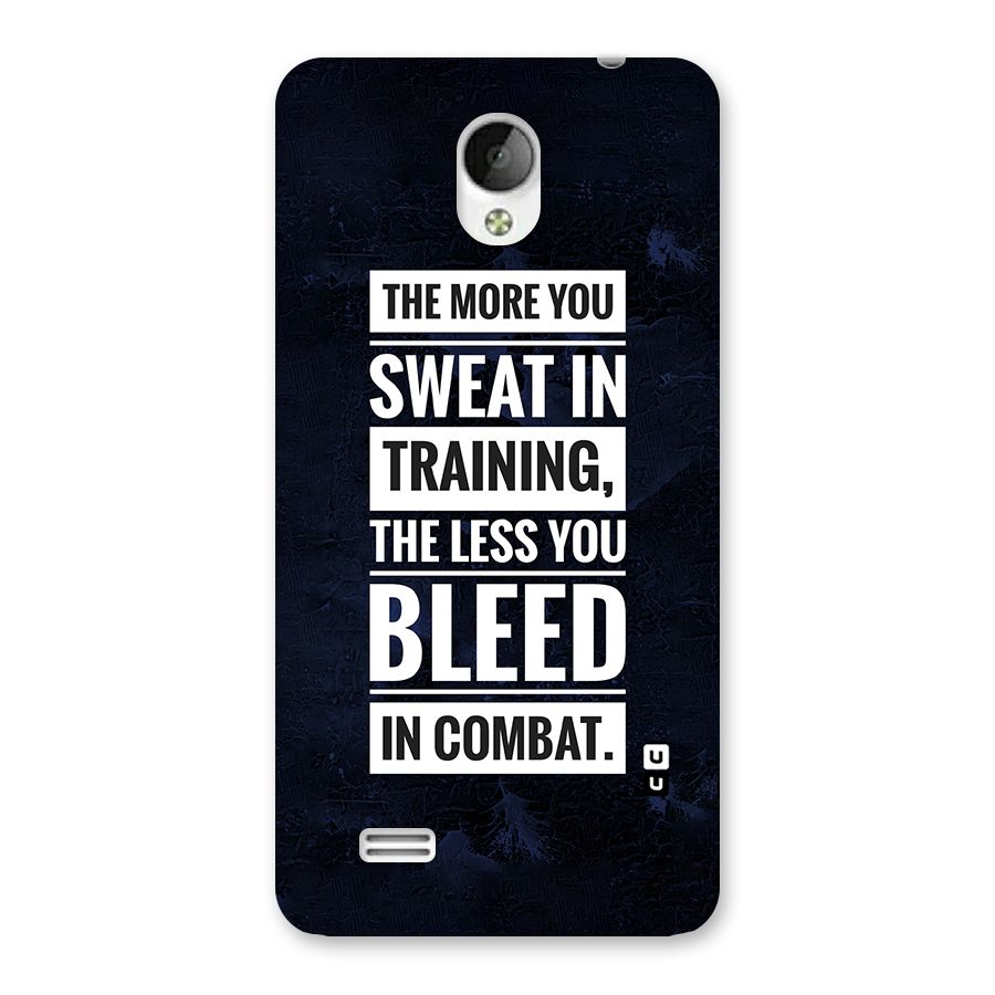 More You Sweat Less You Bleed Back Case for Vivo Y21