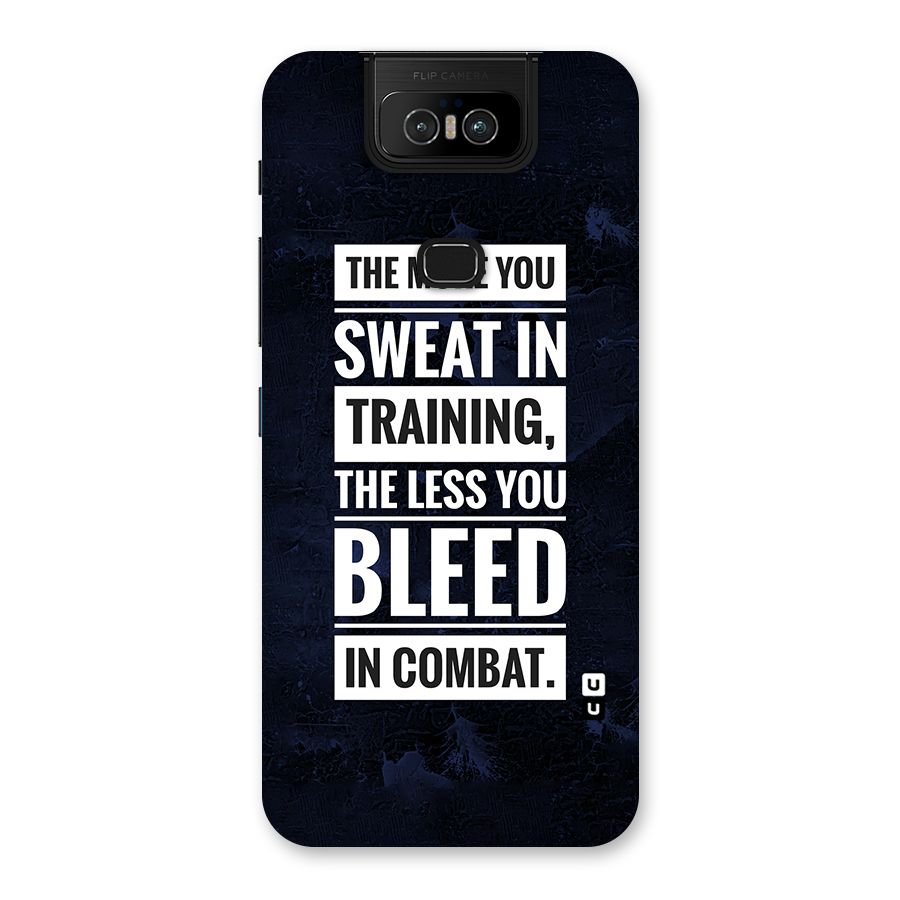 More You Sweat Less You Bleed Back Case for Zenfone 6z