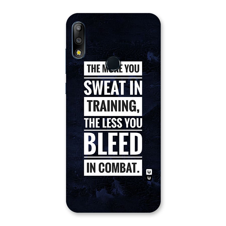 More You Sweat Less You Bleed Back Case for Zenfone Max Pro M2
