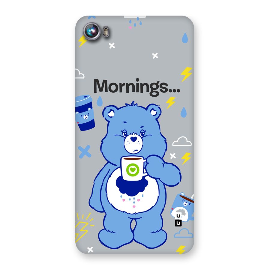 Morning Bear Back Case for Canvas Fire 4 (A107)