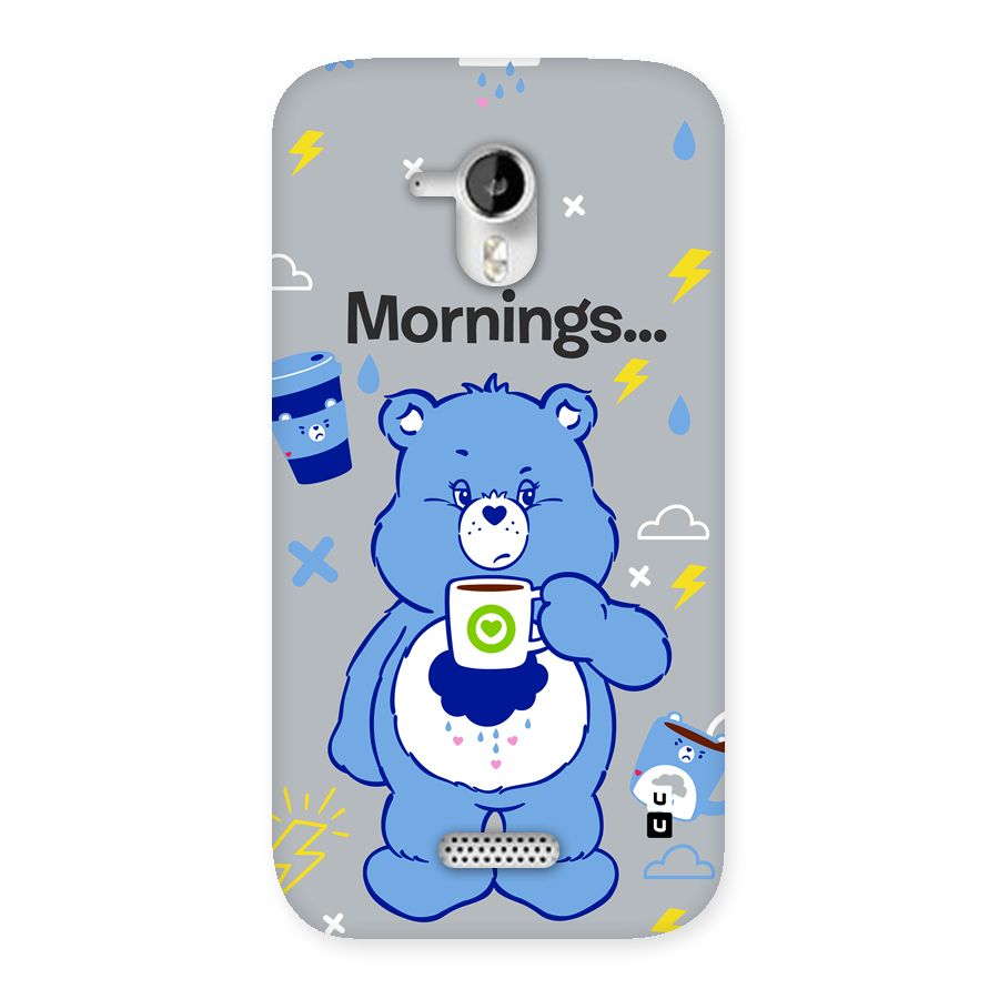 Morning Bear Back Case for Canvas HD A116