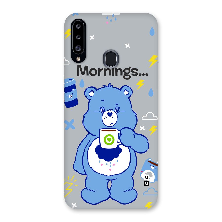 Morning Bear Back Case for Galaxy A20s