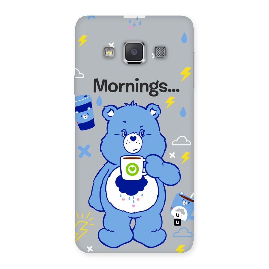 Morning Bear Back Case for Galaxy A3