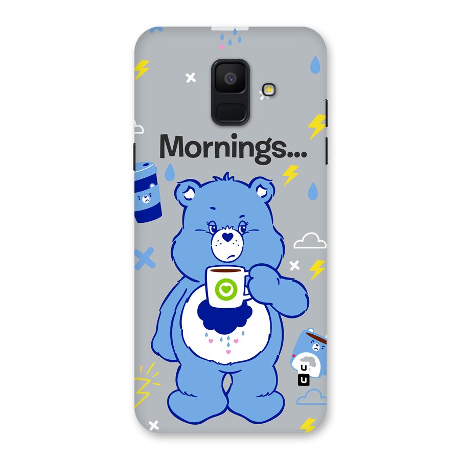 Morning Bear Back Case for Galaxy A6 (2018)