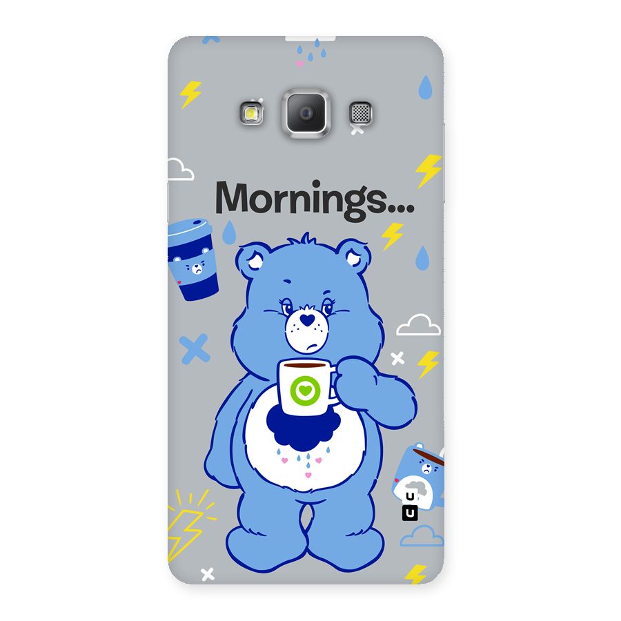 Morning Bear Back Case for Galaxy A7