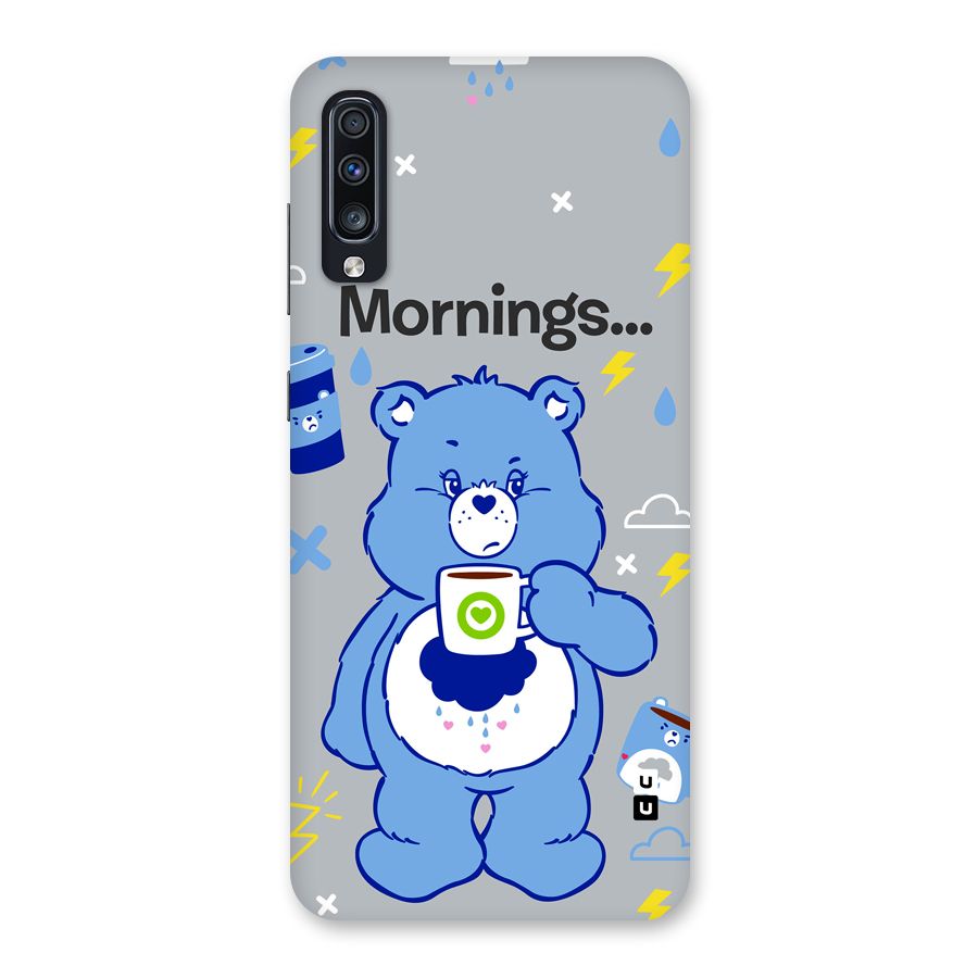 Morning Bear Back Case for Galaxy A70
