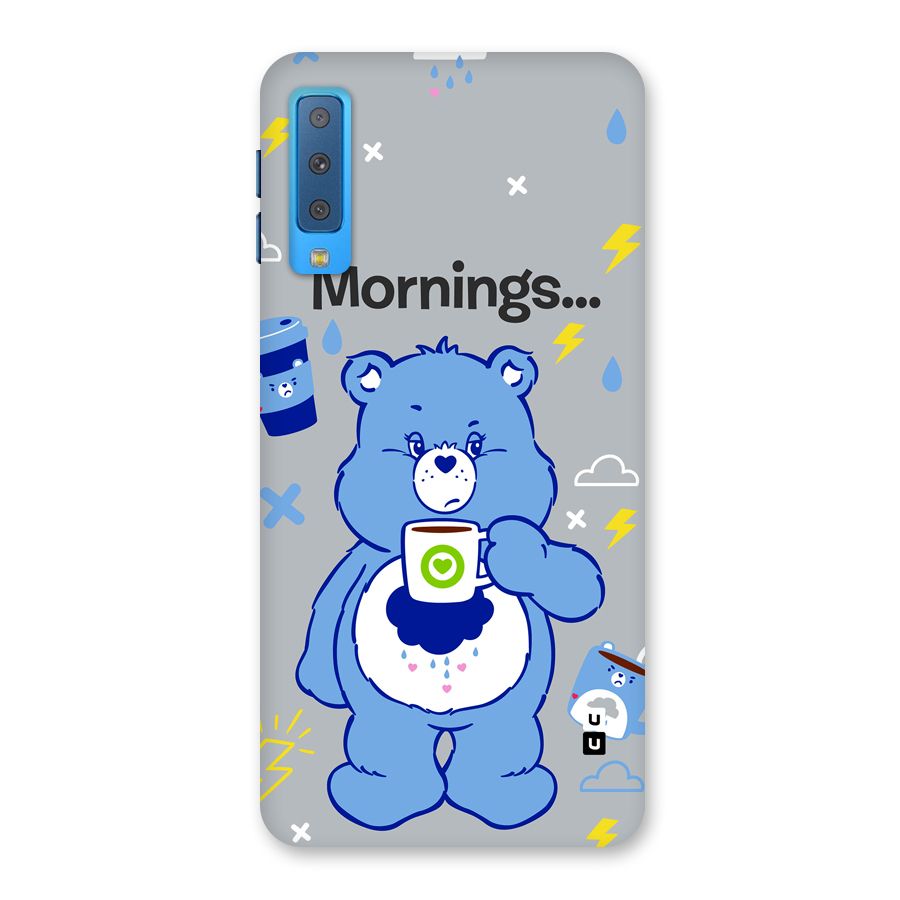 Morning Bear Back Case for Galaxy A7 (2018)