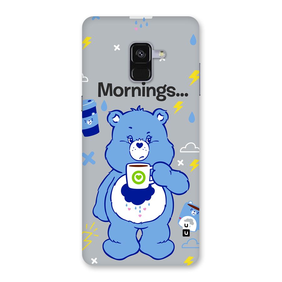 Morning Bear Back Case for Galaxy A8 Plus
