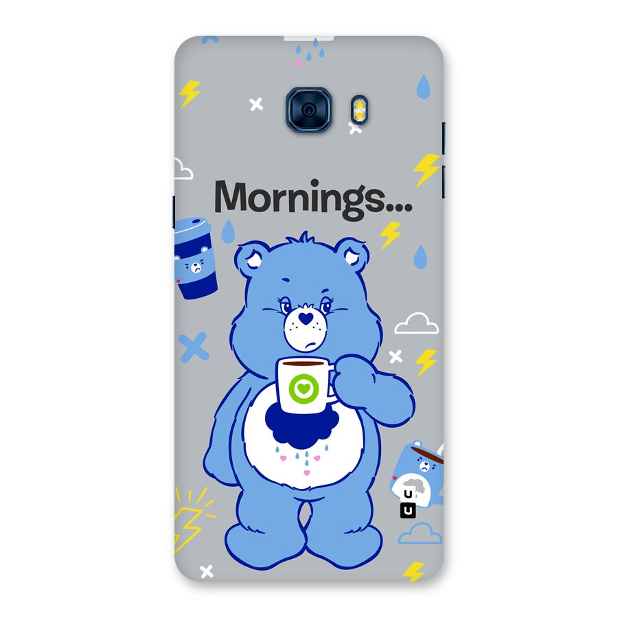 Morning Bear Back Case for Galaxy C7 Pro