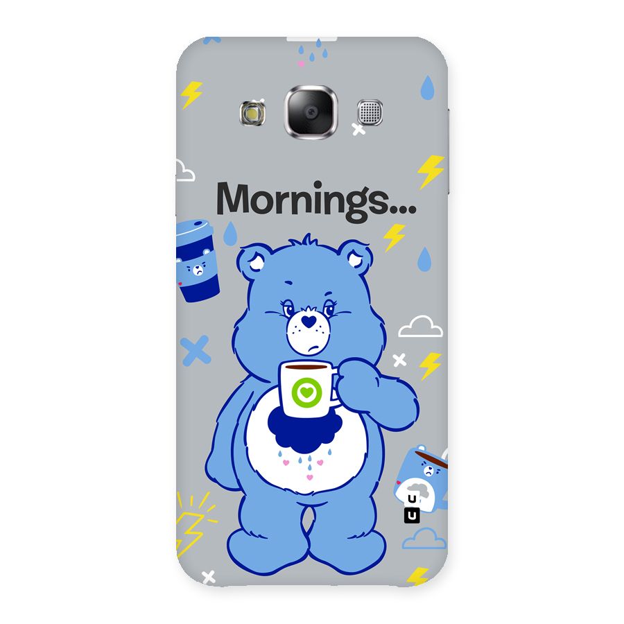 Morning Bear Back Case for Galaxy E5